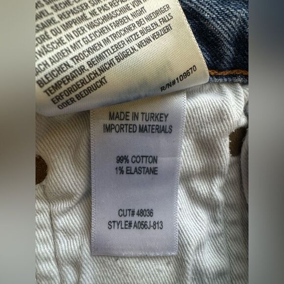 Agolde Denim High Rise Distressed Hem - Size 30 - Picture 4 of 7